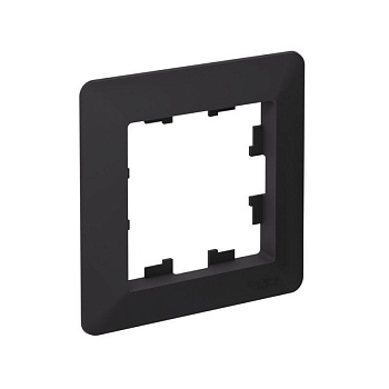 ATLASDESIGN AIR 1-постовая РАМКА, КАРБОН/дымчатый черный ATN221001