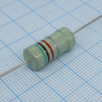 С2-33М 2 10%    5.1К - Резистор металлопленочный 2 Вт 1,5 кОм ±10%