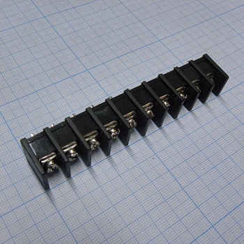 DG55C-B-10P-13-00A(H) - Барьерный клеммный блок 10 контактов. Серия DG55C-B