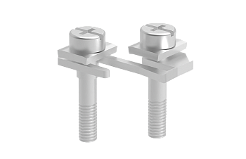Соединительная перемычка SB8.2-2 - Соединительная перемычка, винтовая, 2 полюса, для серий измерительных клемм: SUK6-T-JP