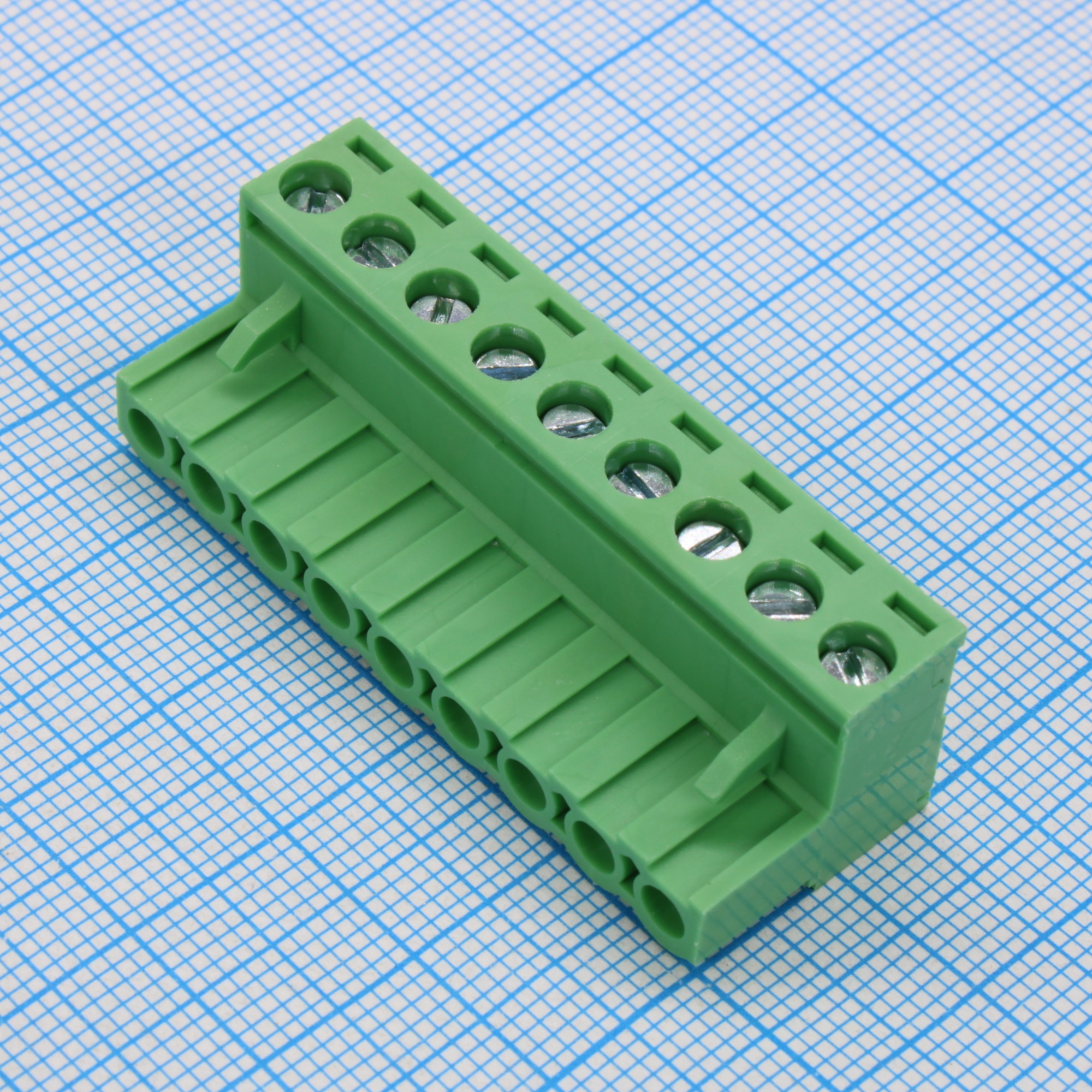 2EGTK-5.08-09P-14-00 - Разъемный клеммный блок, 9 контактов. Серия 2EGTK-5.08