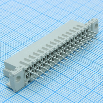 5650858-5 - Разъемы DIN 41612 32 контакта вертикальный тип B