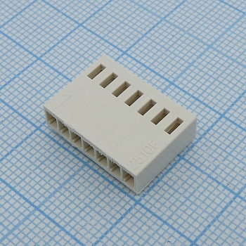 I-DS1070-SCV07 - Розетка на кабель  2.54мм, требуются контакты  T-DS1070-SC600