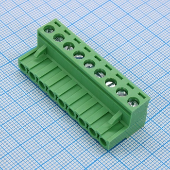 2EGTK-5.08-09P-14-00 - Разъемный клеммный блок, 9 контактов. Серия 2EGTK-5.08