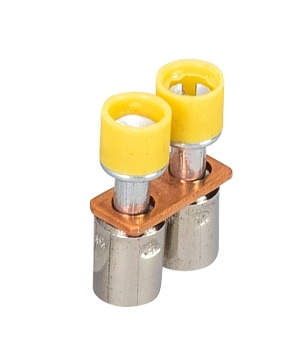 Соед. мостик IVB WKI 4-12 - Соединительная перемычка, винтовая, изолированная, 12 полюсов, для клемм: WKI 4 …