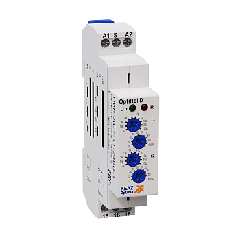 Реле времени TMR-ACY-1T-240U-1 циклическое 16А 1СО 12-230АС/DC 332030