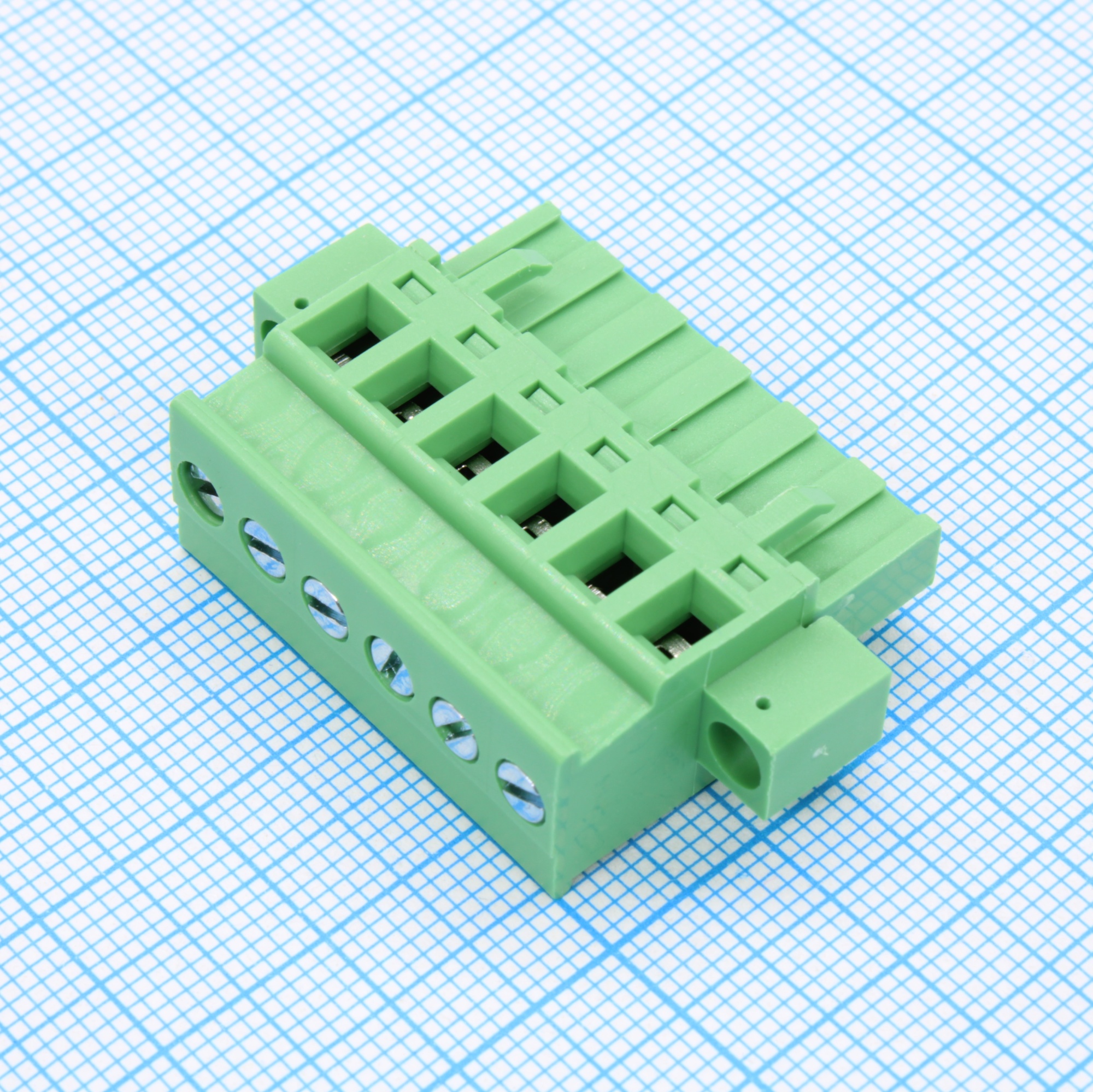 2EDGKAM-5.0-06P-14-00A(H) - Разъемный клеммный блок, 6 контактов. Серия 2EDGKAM-5.0