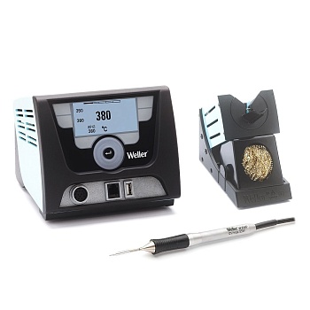 WX 1011 - Цифровая одноканальная паяльная станция 200 Вт 220 В с сенсорным экраном, в комплекте блок управления WX1, микропаяльник WXMP, подставка WDH50
