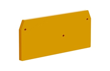 Торцевая крышка 225152 - Торцевая крышка для клемм TA2.5-...-2, цвет: оранжевый