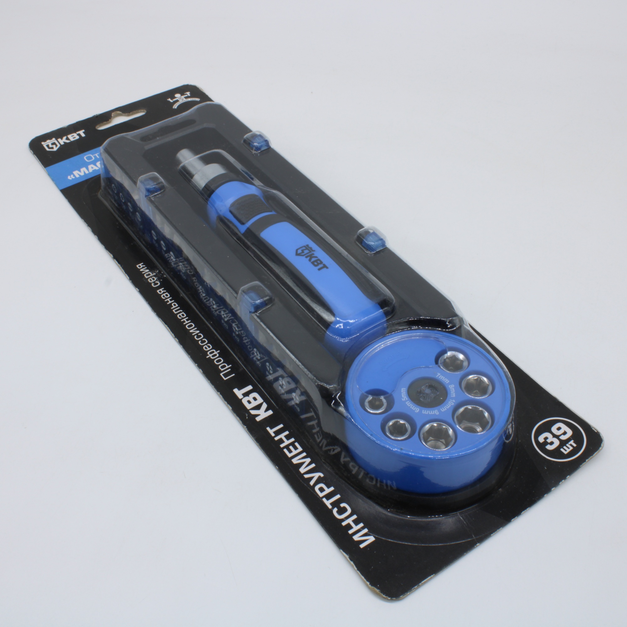 НБ-39 серия Мастер - Отвертка с набором бит