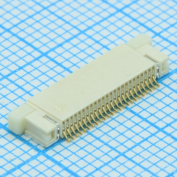 2-1734839-4 - Соединитель FPC 24 контакта шаг 0.5мм угловой SMD лента на катушке