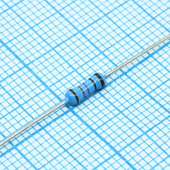 MRS25000C1371FCT00 - Резистор металлопленочный 0.6Вт 1.37кОм ±1% ±50ppm/°C конформное покрытие аксиальный лента в коробке