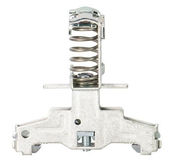 Прижим кабельный WST 8/TS35(3-8мм) - Зажим для подключения экранированного кабеля, тип фиксации провода: зажим, для кабеля: 3-8 мм, цвет: серый, тип монтажа: DIN 35