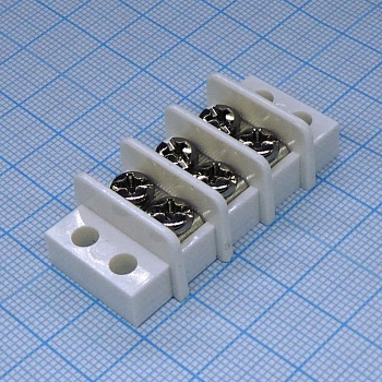 DG49-A-03P-19-00A(H) - Блок барьерных клеммников 3 контакта белый