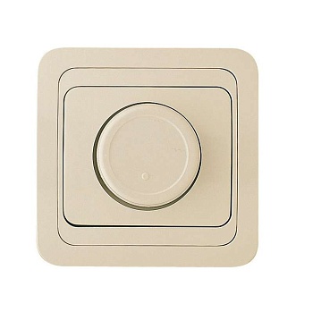 Светорегулятор СП 600Вт Mimoza крем/крем 25011