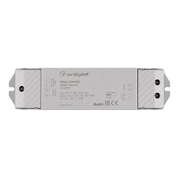 Диммер SMART-DIM105 (12-48V, 15A, TRIAC) 025029