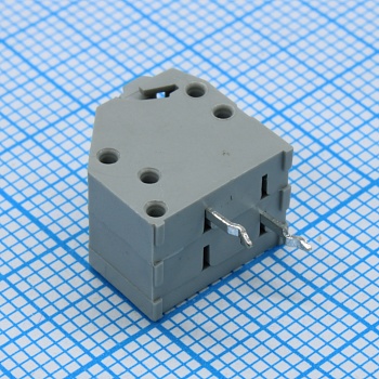 GT250-3.5-02P-11-00 - Нажимной безвинтовой клеммный блок 2 контакта. Зажим типа торцевой контакт. Серия GT250-3.5