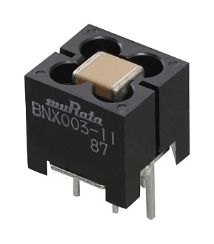 BNX003-11 - EMI фильтр индуктивно-емкостной 40дБ(5-1000МГц) 10A 150VDC монтаж в отверстие коробка