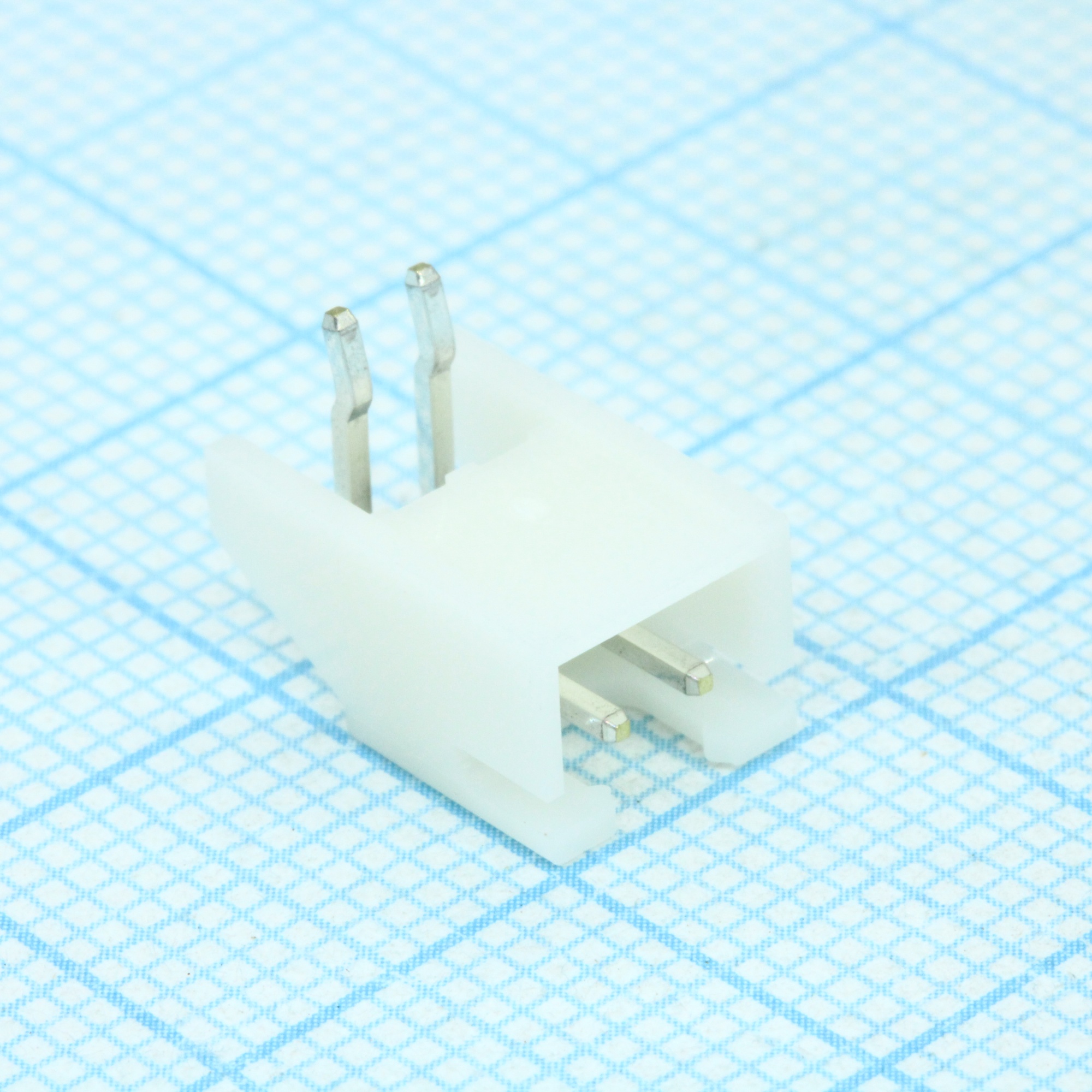 S2B-XH-A (LF)(SN) - Серия XH. Корпус разъема - вилка угловая на плату 2 контакта, шаг 2.5мм