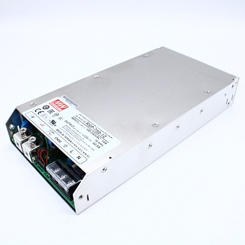 RSP-750-12 - AC-DC, 750Вт, ККМ, вход 90…264V AC, 47…63Гц /127…370В DC, выход 12В/62.5A, рег. вых 10…13.5В,  эл. рег. 40…110% Uном./Iном.,  изоляция 3000В AC, в корпусе 250х127х41мм, -30…+70°С