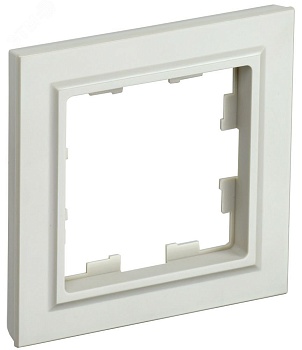 Рамка 1-м BRITE РУ-1-БрКр беж. BR-M12-K10