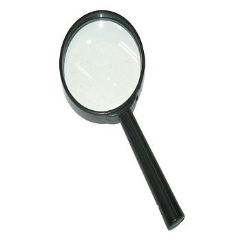 Линза х 5  SC 6050 - Ручная линза SC6050 с пятикратным увеличением, d=50mm.