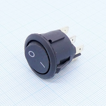 DS SC-777-202 Ч/Ч - Переключатель рокерный