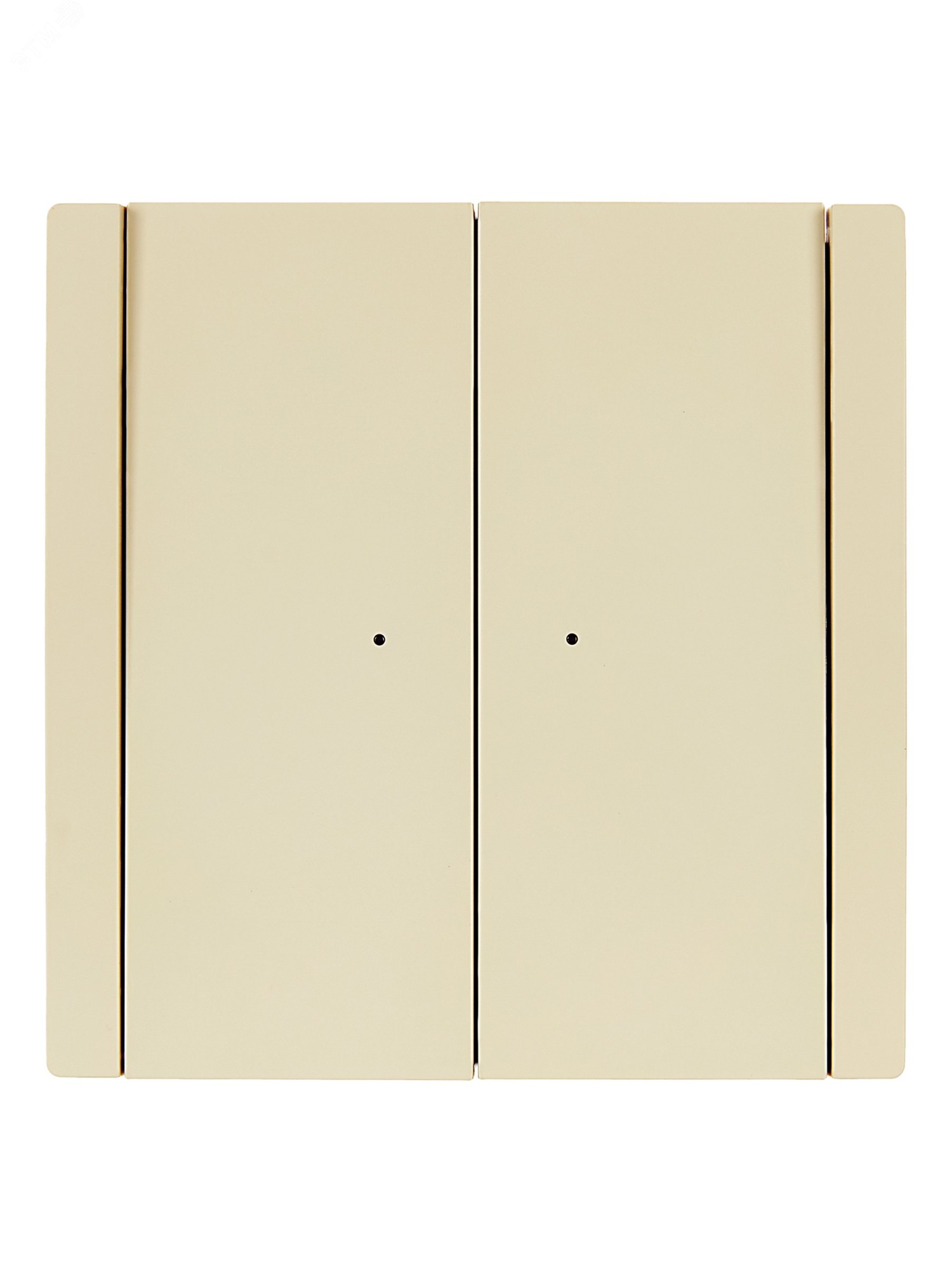 FORTE&PIANO Выключатель 2-клавишный с индикацией 10А FP406 ваниль IEK FP-V20-1-10-1-K10