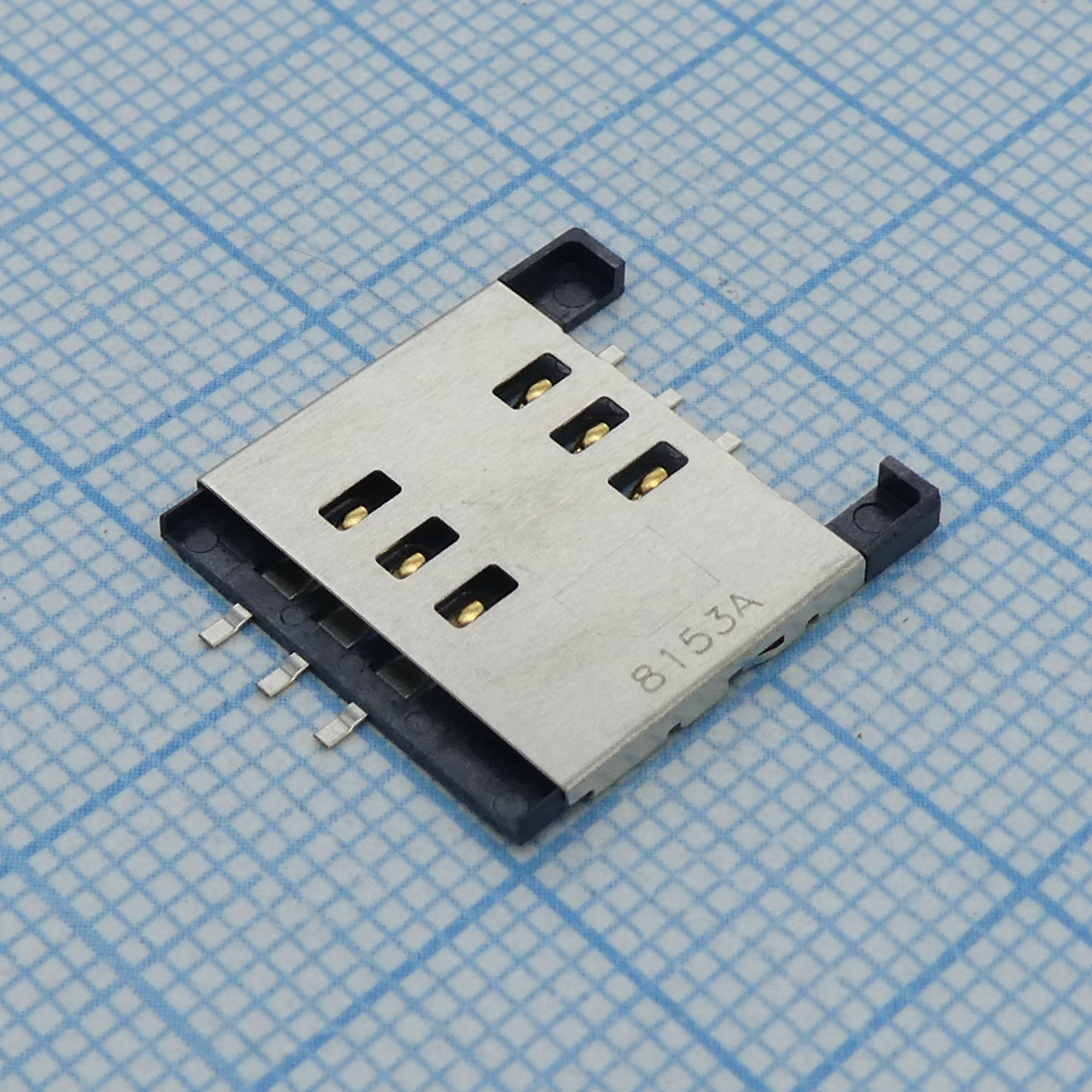 1050480001 - Низкопрофильный держатель SIM карты 1.45мм