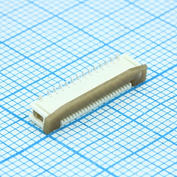 525592452 - Соединитель FPC 24 контакта шаг 0.5мм для поверхностного монтажа лента на катушке