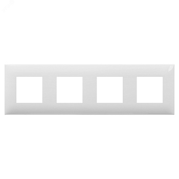 Рамка 4-м 8мод. Avanti "Белое облако" 4400908