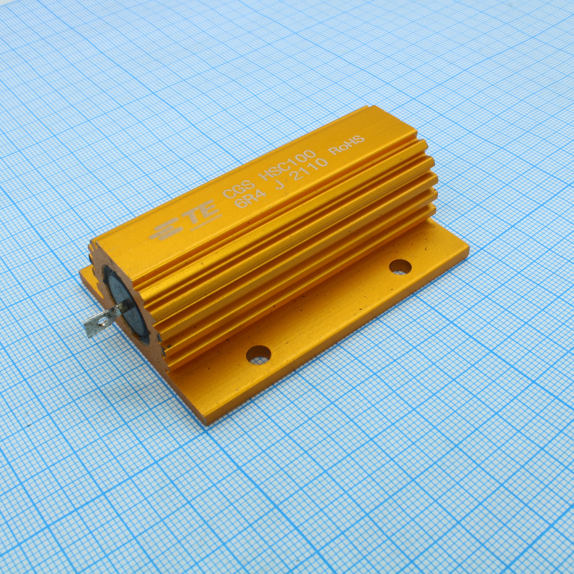 HSC1006R4J - Резистор силовой 6.4Ом ±5% 100Вт