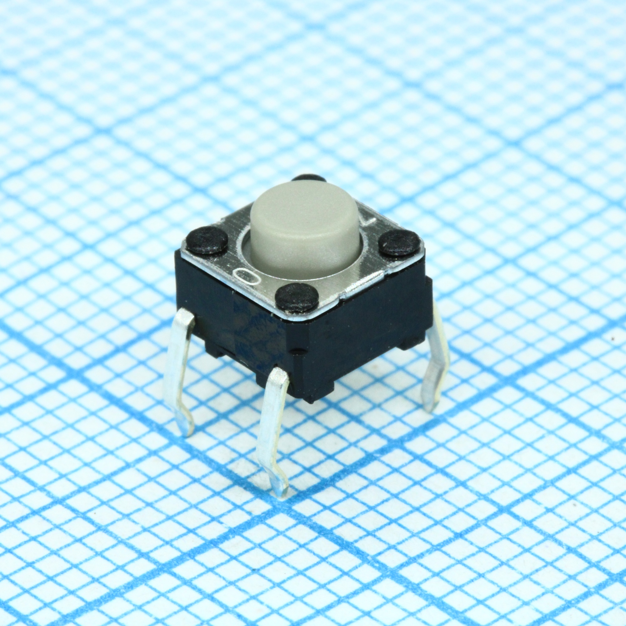B3F1022 - Кнопка тактильная 6х6 h=5мм (3.4мм+толкатель 1.6мм) 1.47N 0,05A 24В
