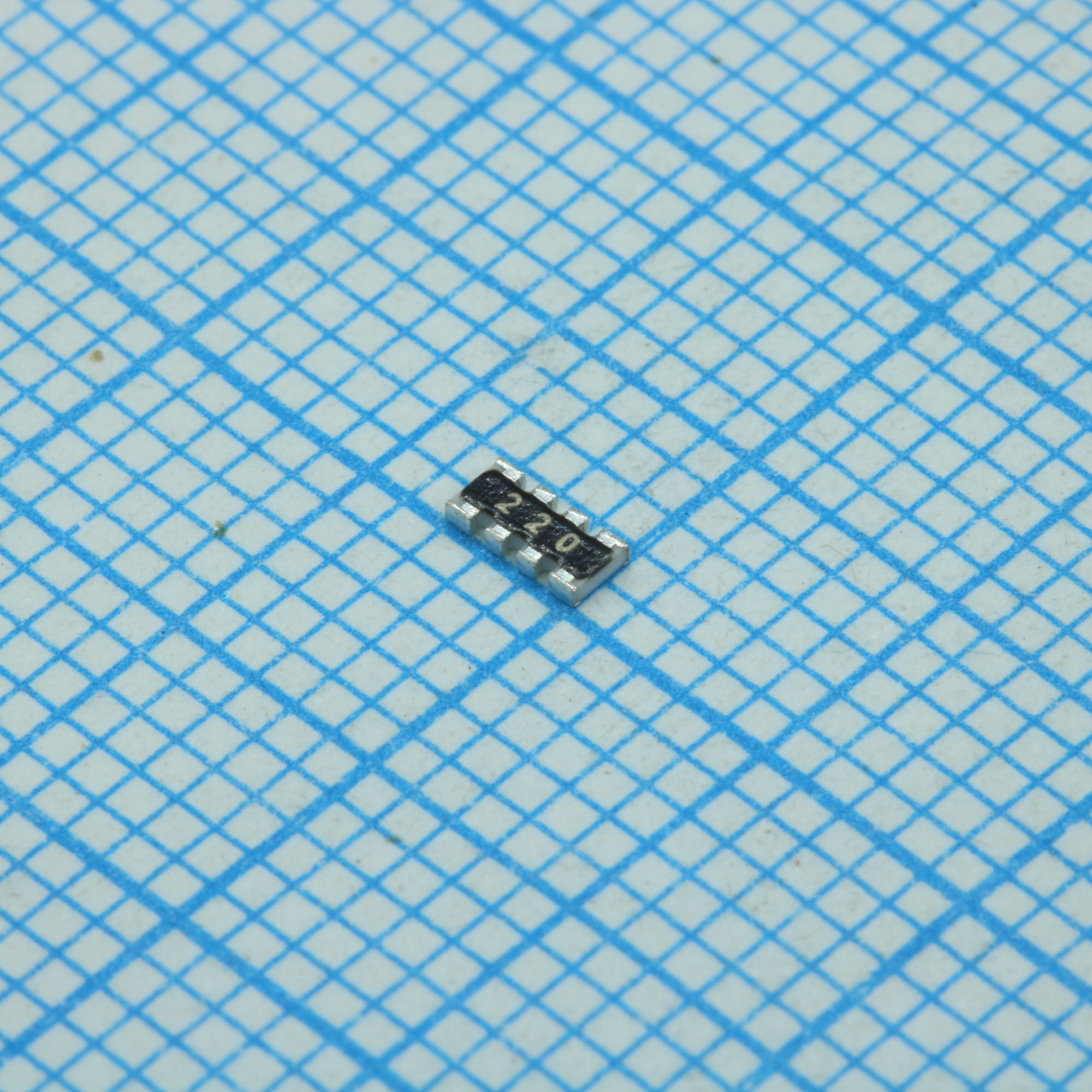 RA034A220JT - Резисторная сборка SMD 1206 4 резисторов по 22Ом