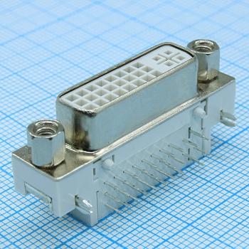 DS1091-VN0S - Розетка DVI на плату угловая