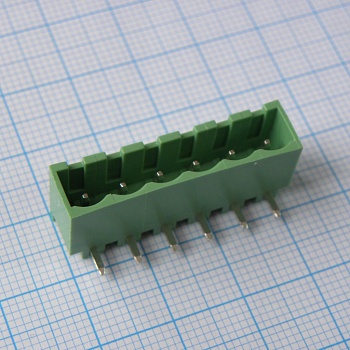 2EDGRC-5.08-06P-14-00A(H) - Разъемный клеммный блок на плату, 6 контактов. Серия 2EDGRC-5.08