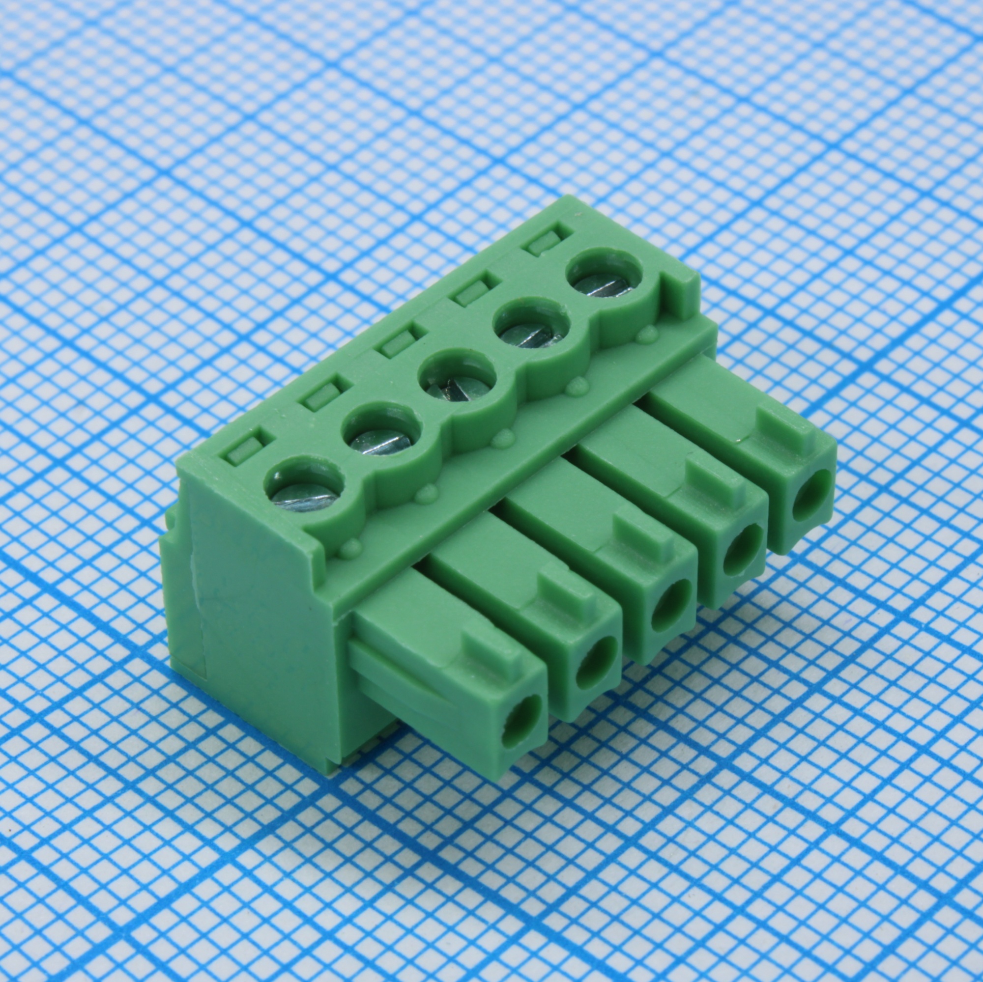 15EGTK-3.81-05P-14-00 - Разъемный клеммный блок, 5 контактов. Серия 15EGTK-3.81