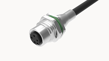 Розеточный разъем SESH-M12D-04P-FF-SP8A01