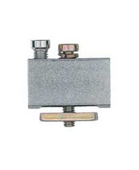 Зажим 9700/10E/1 - Зажим для подключения заземляющего кабеля, тип фиксации провода: зажим, номинальное сечение: 10 мм кв., цвет: серый, тип монтажа: DIN 35