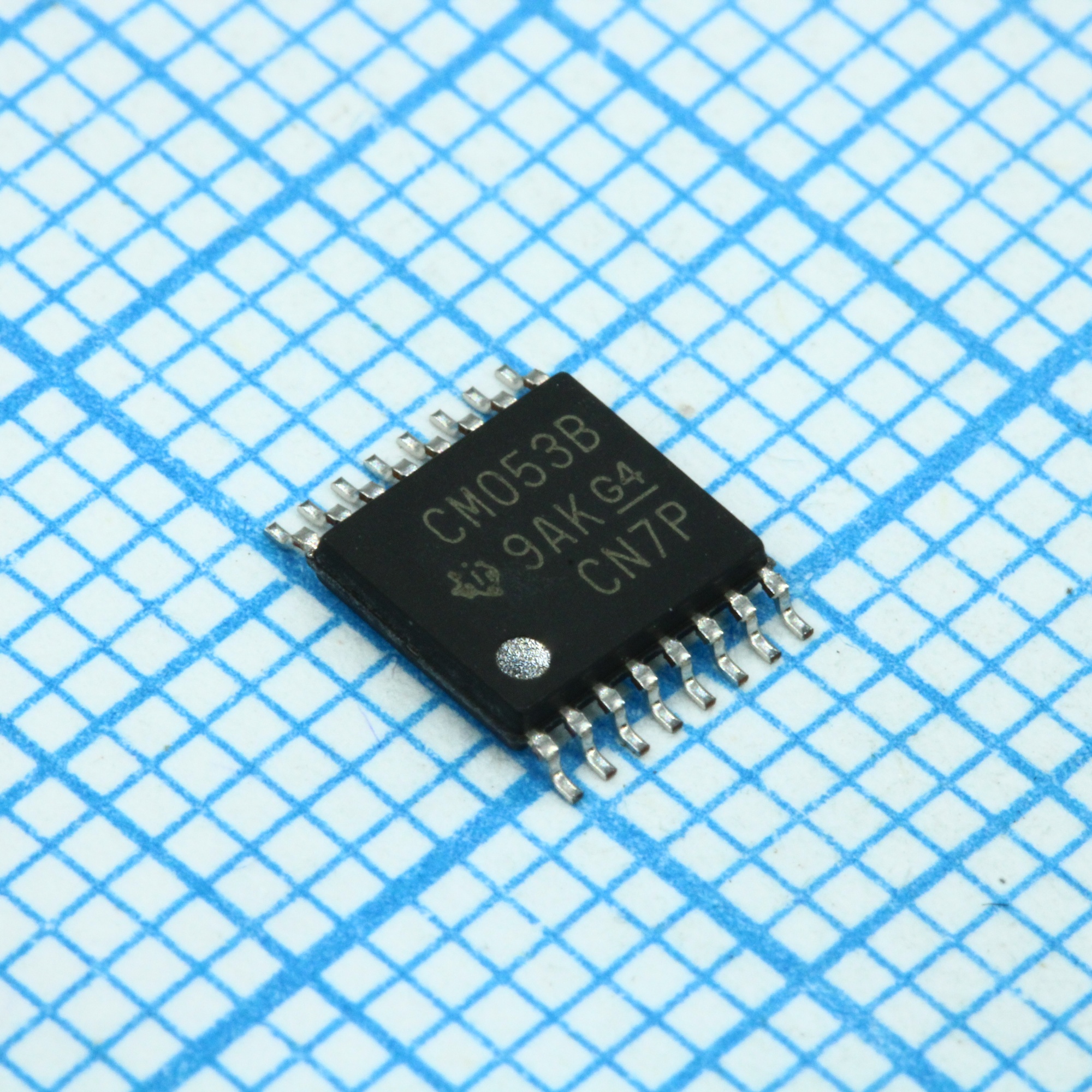 CD4053BPW - Строенный мультиплексор аналоговый 1 в 2, TSSOP16