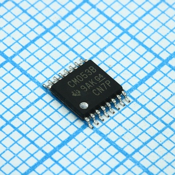 CD4053BPW - Строенный мультиплексор аналоговый 1 в 2, TSSOP16