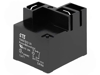 T9AS1D22-24 - Реле: электромагнитное; SPST-NO; Uобмотки: 24ВDC; 30А; T9A; PCB