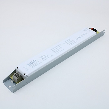 LC65W700 - AC-DC, 65Вт, стаб.тока, вход 176…264В AC, 50/60Гц, 176…280В DC, выход 700мA/56…93В, ККМ, изоляция 3000В AC/1мин, в кожухе 250х30х21мм, -20…+50°С, IP20, защиты SCP, OLP, NLP (все с автовосстановлением)