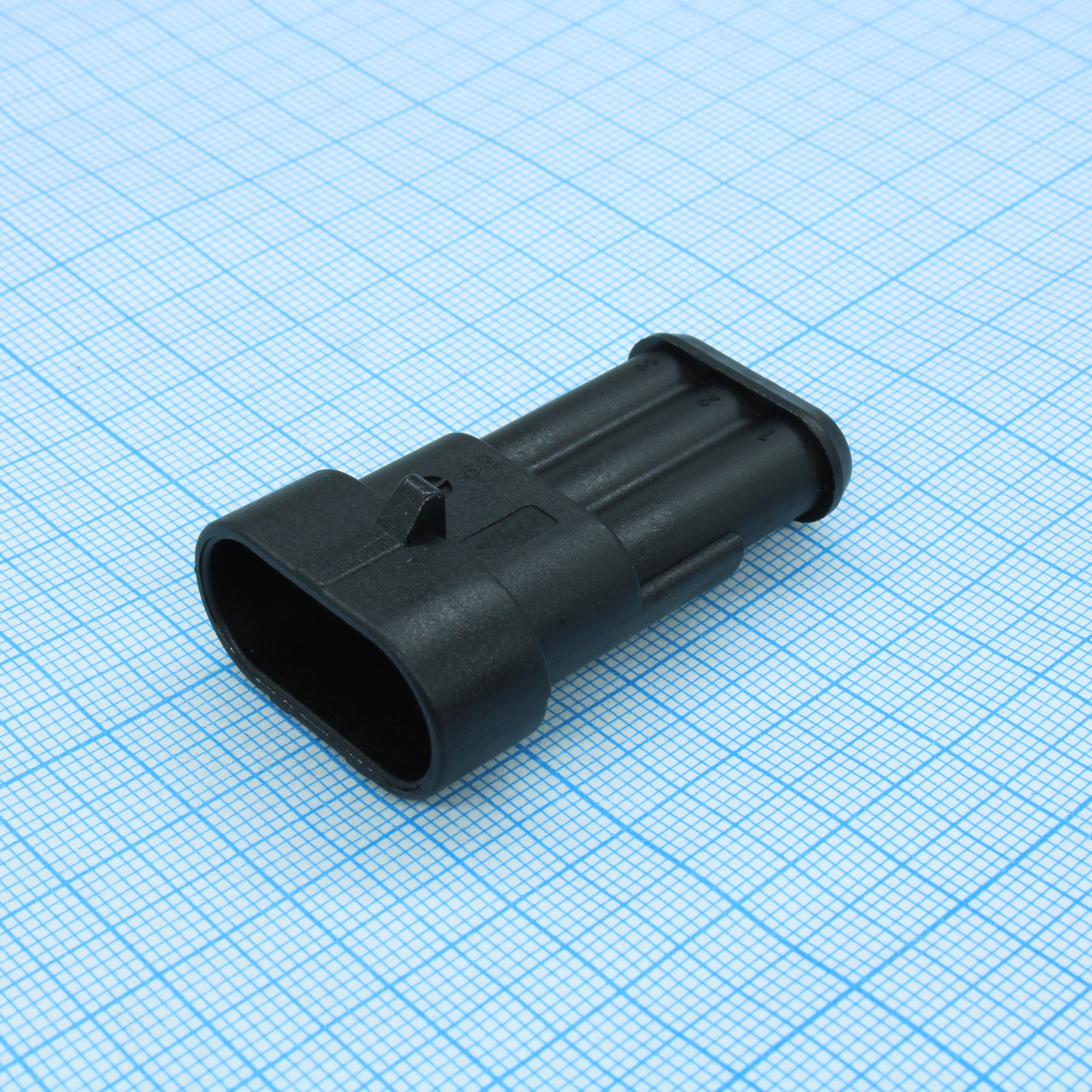 CKK7031-1.5-11 - Корпус разъема, серия 1.5, вилка, 3 контакта, шаг-6 мм Operating Voltage 24V