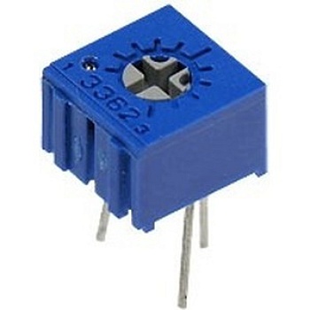 3362P-1-502 - Потенциометр однооборотный 5кОм 0.5Вт PC PIN