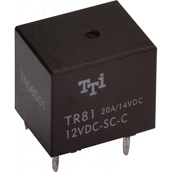 TR81-24VDC-SC-C - автомобильное 24VDC, 20А, 1переключение