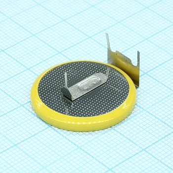 CR2430-VAY3 - Li, MnO2 батарея типоразмера R24, 3В, 0.27Ач, приваренные выводы, -20...60 °C