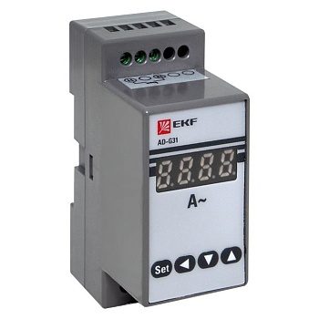 Амперметр AD-G31 цифровой на DIN однофазный PROxima (без поверки ad-g31