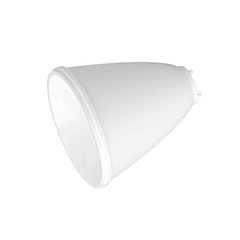 Рефлектор RP40x40-3deg White (Turlens, -) 017196 - Белый рефлектор с узким углом 3° для светодиодов CREE XML, XP, Seoul Z5, Samsung 3535, Nichia NF2W757DRT.