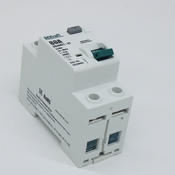 Dekraft Выключатель дифференциального тока (УЗО) 2P 80А 30мА тип A 6кА УЗО-03 14266DEK